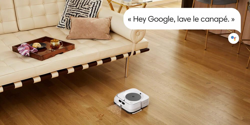 Braava m6 compatible avec Alexa