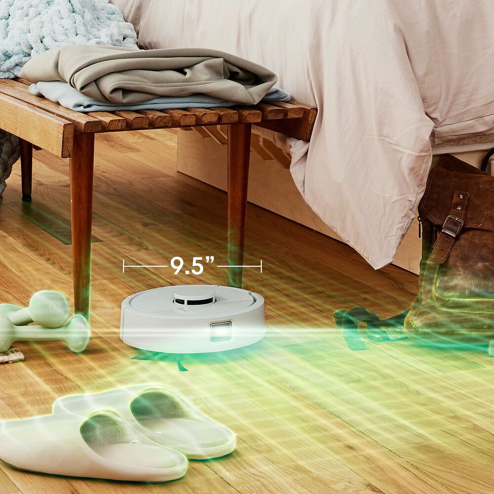 Navigates Tight Spaces & Clutter