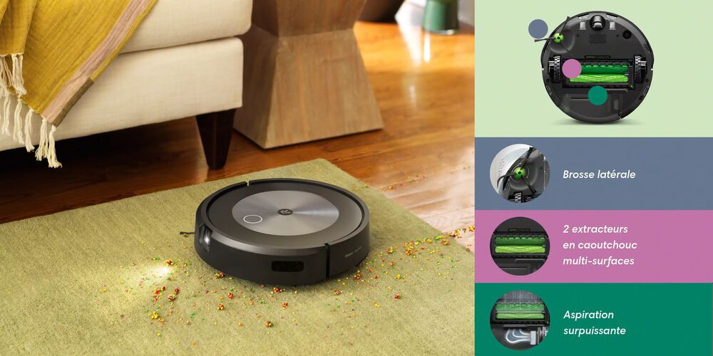 image de l&rsquo;&eacute;tape&nbsp;3 du nettoyage du Roomba&reg;