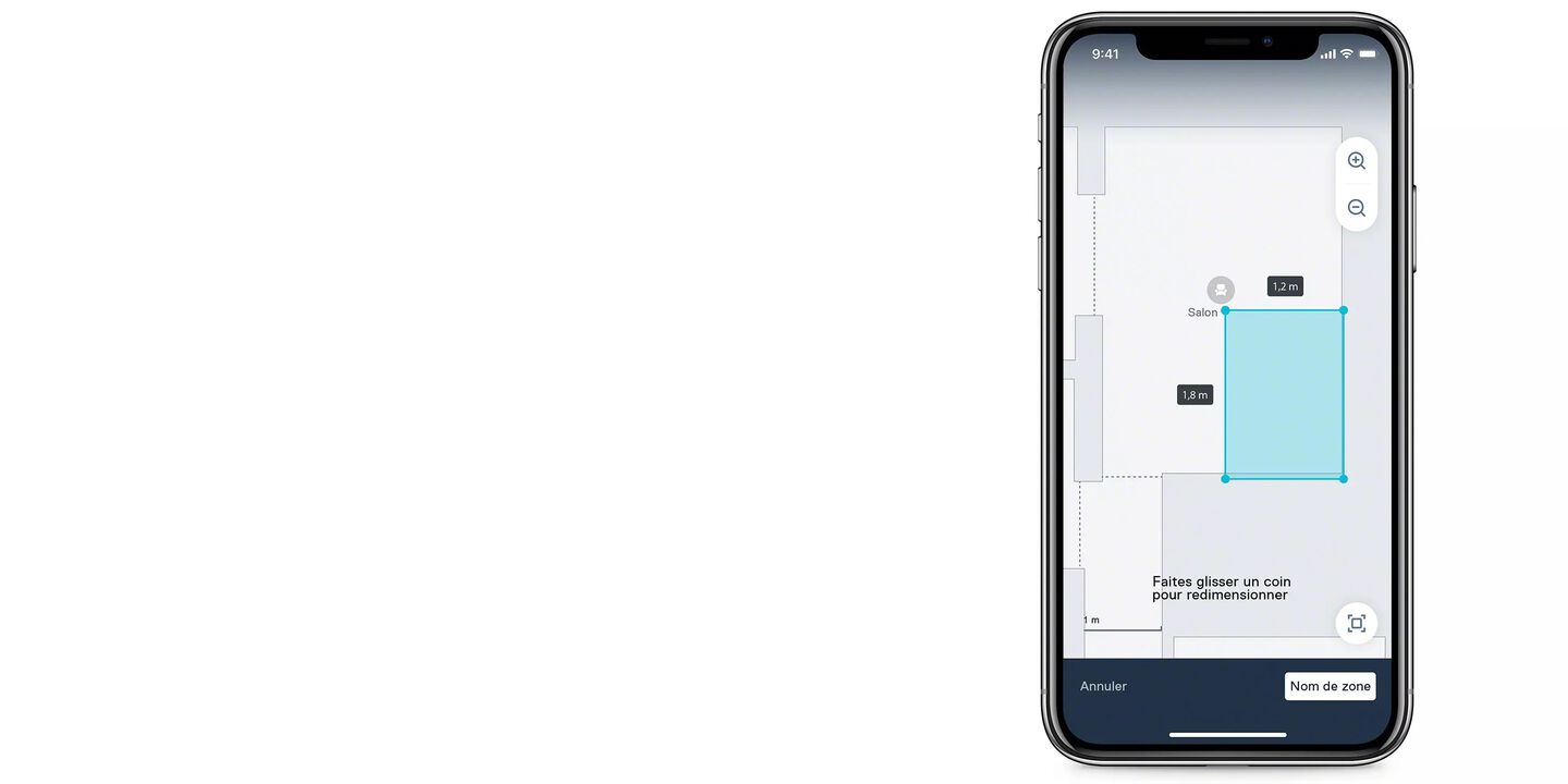 Home app screen