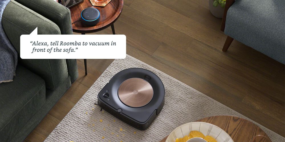 Using Alexa to communicate with a Roomba