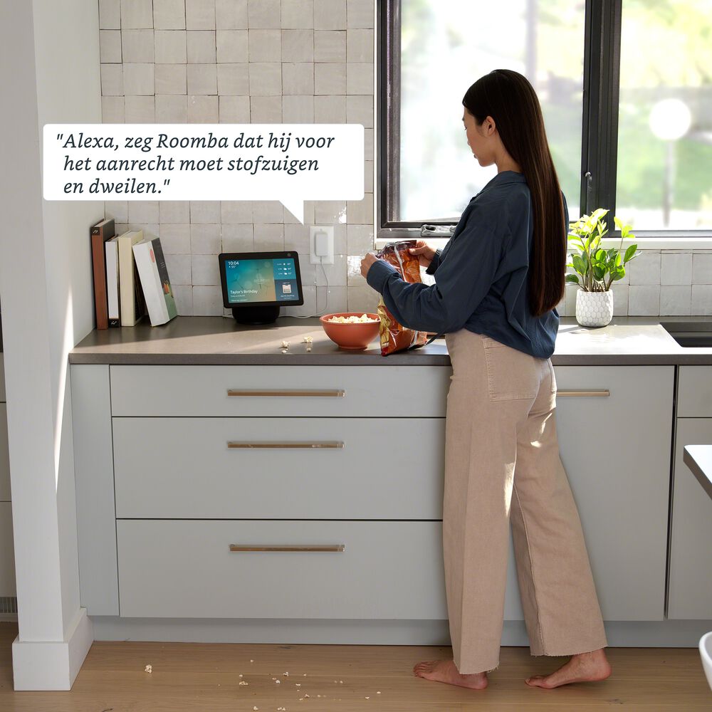 Schoonmaken met spraakopdrachten