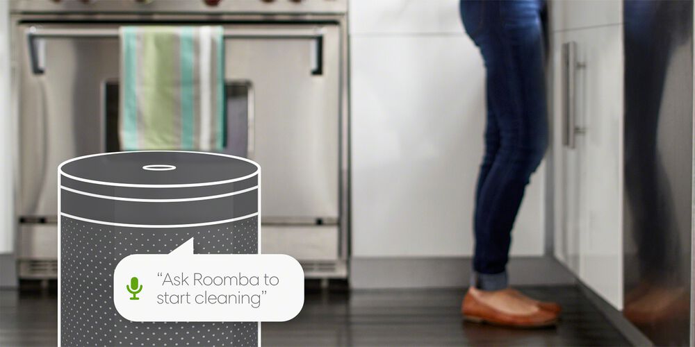 Using a smart device to control a Roomba