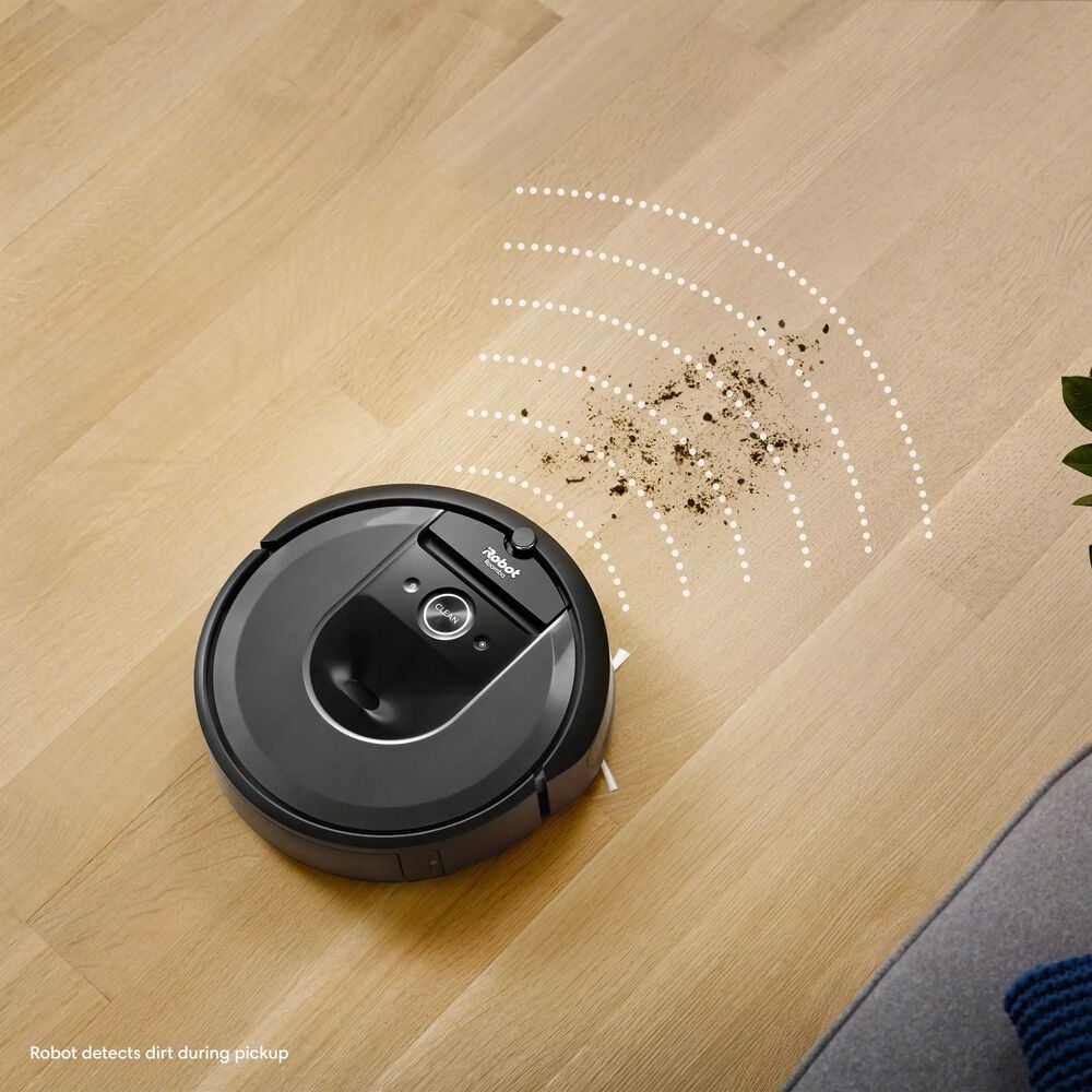 iRobot Roomba i7 (7150) Robot Vacuum- Wi-Fi Connected, Smart Mapping,  Compatible with Alexa, Ideal for Pet Hair, Works with Clean Base, Black