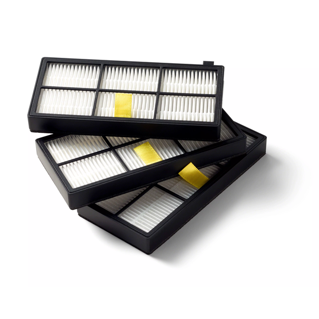 Pack de 3 filtros de alta eficiencia para robots Roomba&reg; series 800 y 900