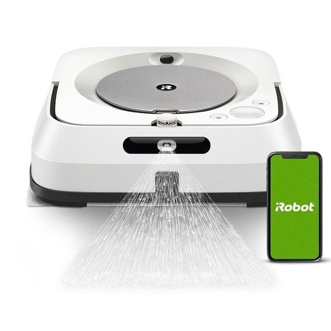 Robot laveur de sols Braava jet&reg; m6 connect&eacute; au Wi-Fi, , large image number 0