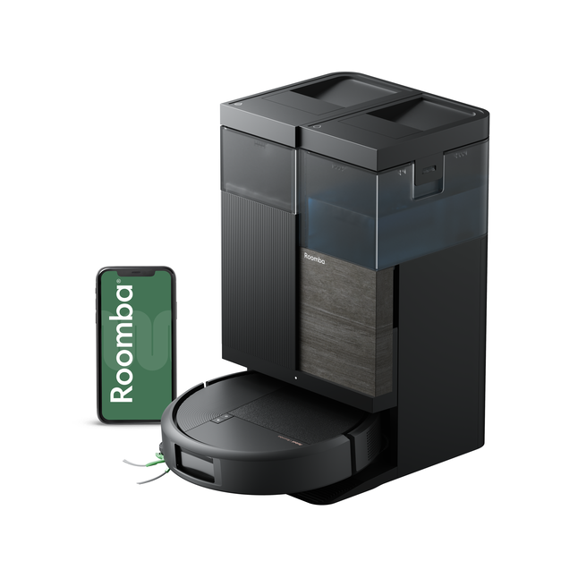 Roomba&reg; Plus 575 Combo Robot + AutoWash&trade; Dock - Black