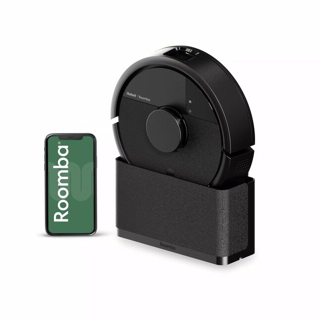 Roomba&reg; Mini robot aspirateur et laveur + support SlimCharge&trade; &mdash; Noir