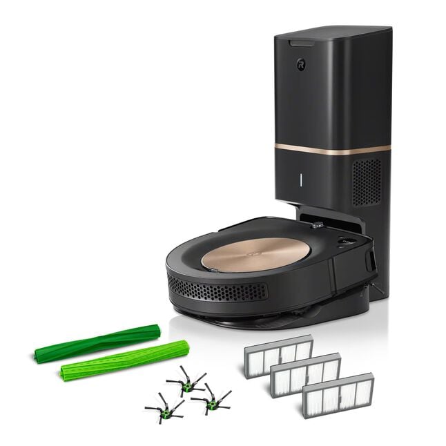 Roomba® s9+ Self-Emptying Robot Vacuum & Replenishment Kit