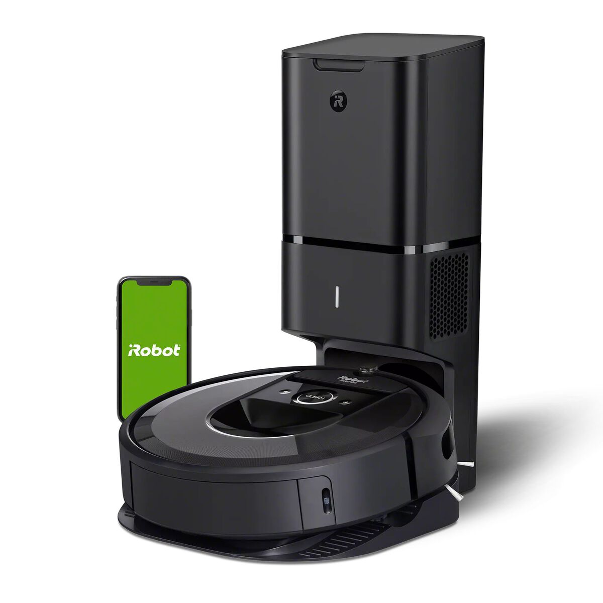 Aspirateur robot Roomba® i7+ avec système d’autovidage connecté au Wi-Fi, , large image number 0