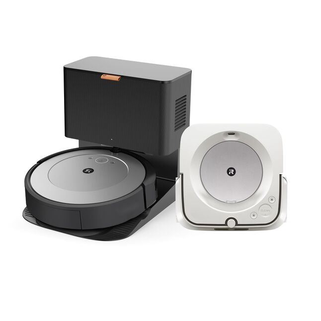 Roomba® i1+-robotstofzuiger & Braava jet® m6-dweilrobot