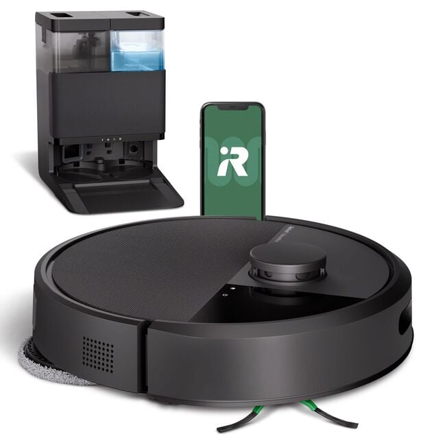 Roomba® Plus 405 Combo Robot + AutoWash™ dock - Black