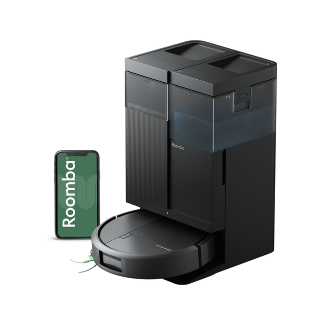 Roomba&reg; Plus 515 Combo Robot + AutoWash&trade; Dock - Black