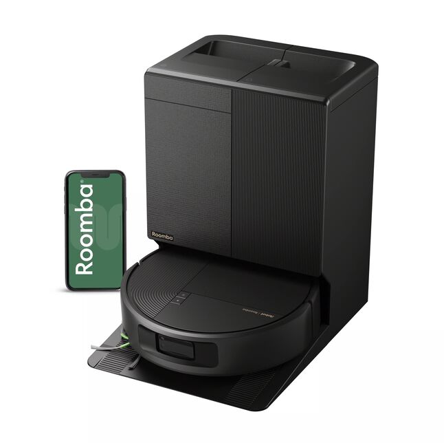 Roomba&reg; Plus 675 Combo Robot + AutoWash&trade; Dock - Zwart
