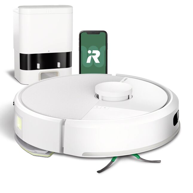 Robot Roomba® 105 Combo + base AutoEmpty™ - (Blanc)