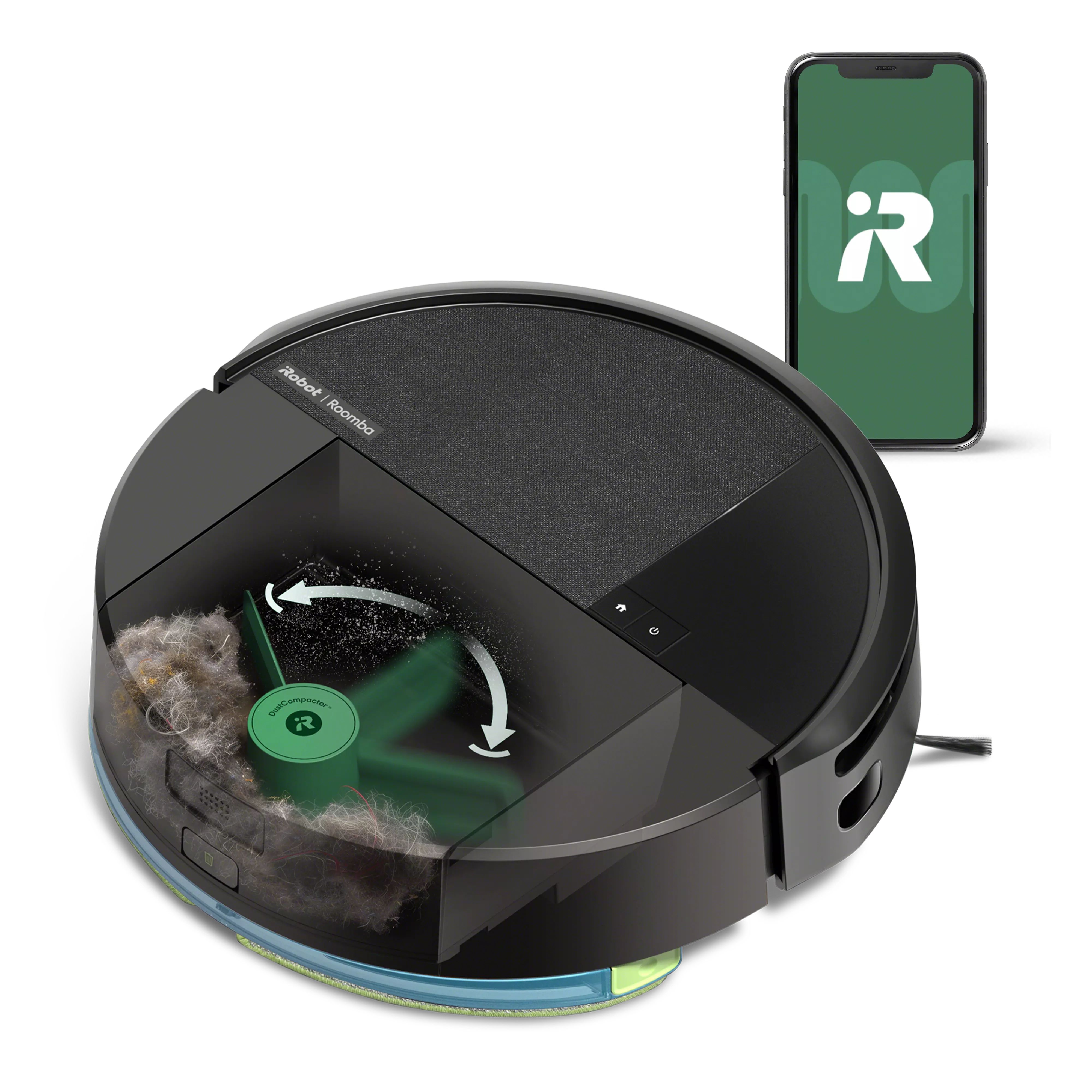 ☆美品 Roomba 205 DustCompactor Combo Robot Roomba® 205 DustCompactor™ Combo Robot - Black