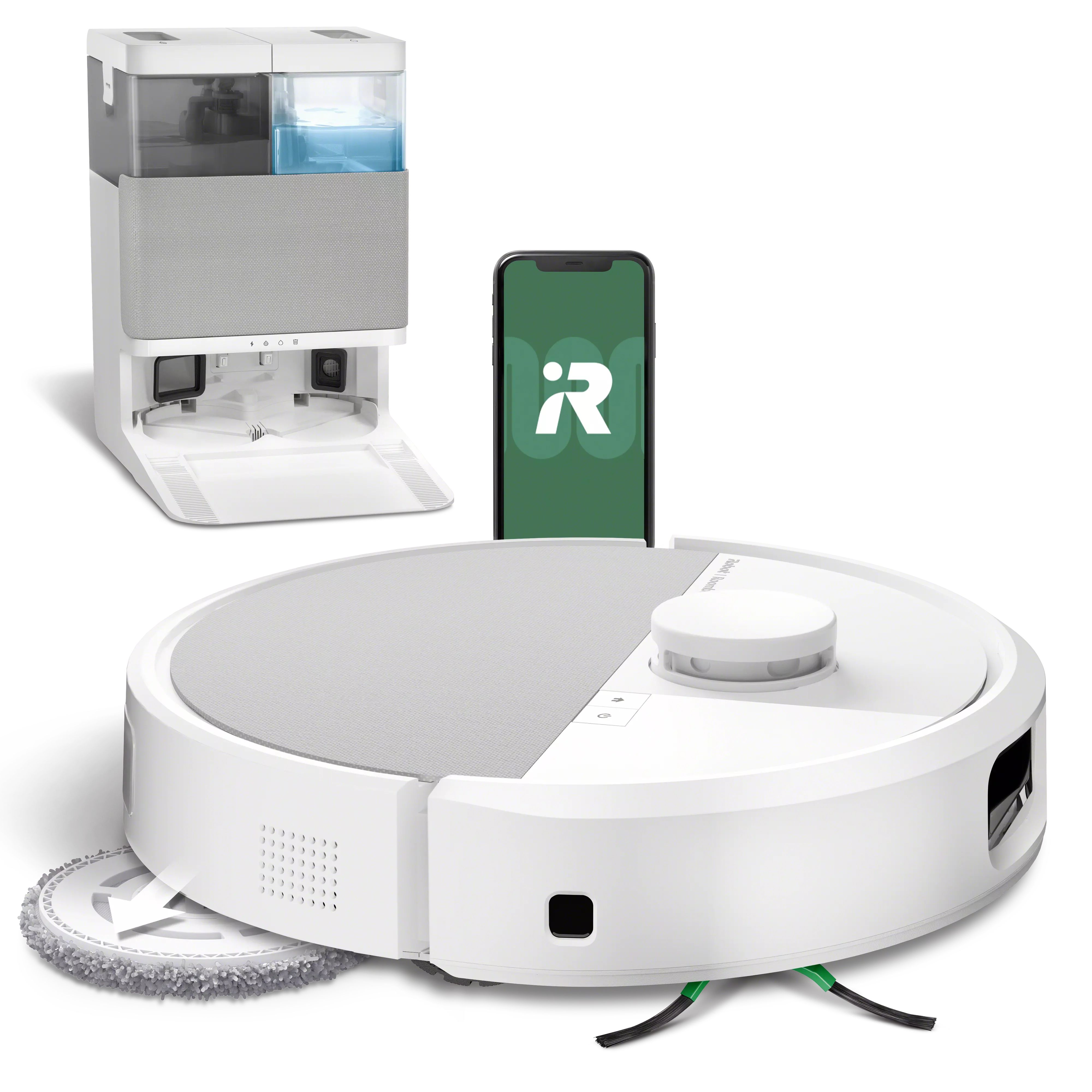 Roomba® Plus 505 Comboロボット　+AutoWash™ Roomba® Plus 505 Combo Robot + AutoWash™ Dock - White